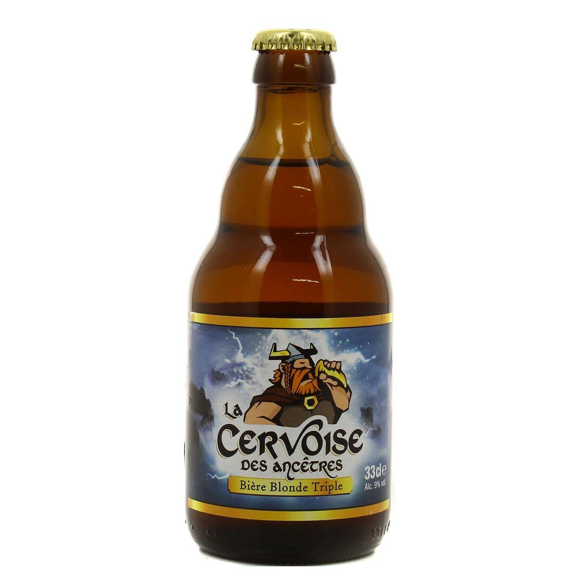 3291820013791 - La Cervoise des ancêtres - Bière blonde triple 9°