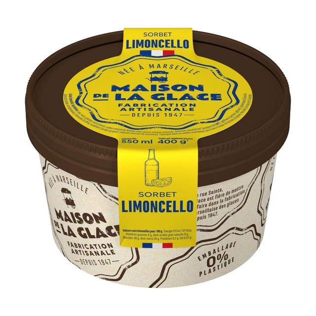 3760124194791 - Maison de la Glace - Sorbet artisanal Limoncello