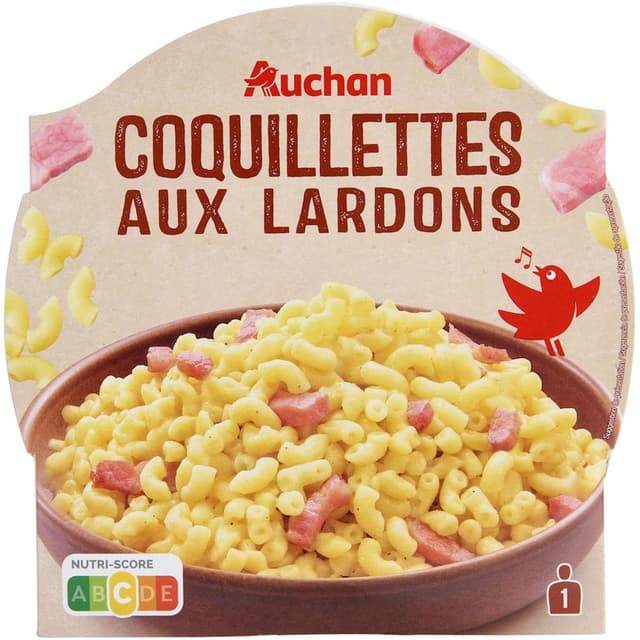 3596710547791 - Auchan - Coquillette aux Lardons