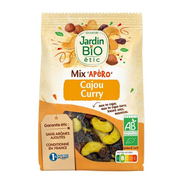 3456300017991 - Jardin Bio Etic - Mix Apero Noix de Cajou Curry Bio 