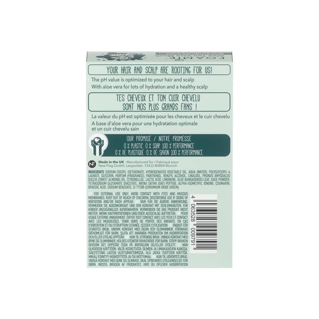 4063528009791 - Foamie - Après-shampoing solide Aloe You Vera Much -  cheveux secs