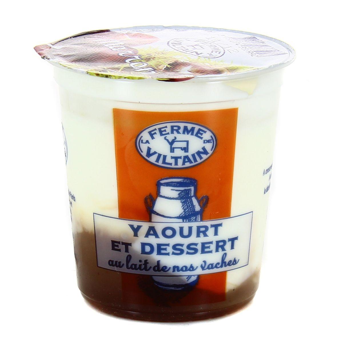 Ferme de Viltain - Yaourt Bicouche Crème de Marron