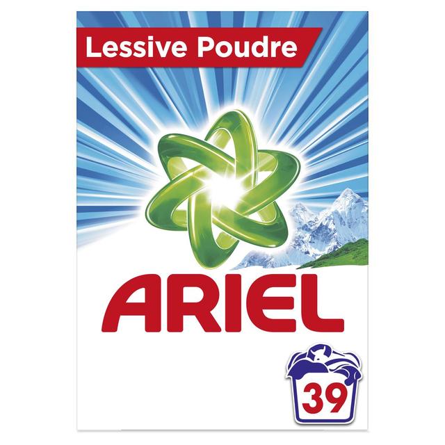 4015400871392 - Ariel - Lessive poudre fraîcheur Alpine 39 lavages