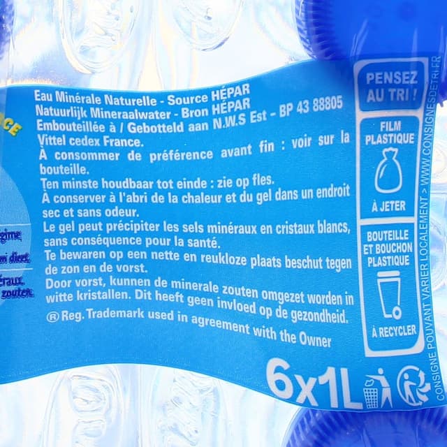 7613035974692 - Hepar - Eau minérale naturelle