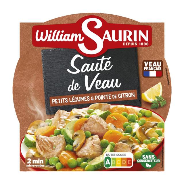 3261055954992 - William Saurin - Sauté de Veau et Petits Légumes