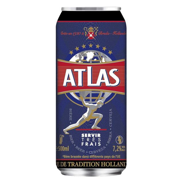 8725000625092 - Atlas - Bière blonde hollandaise 7,2°