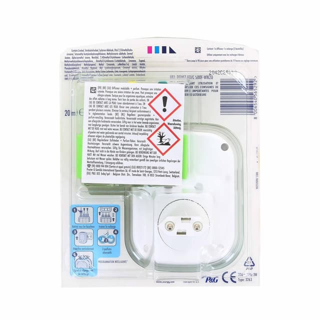 8006540565292 - Febreze - Diffuseur électrique désodorisant smart jasmin blanc