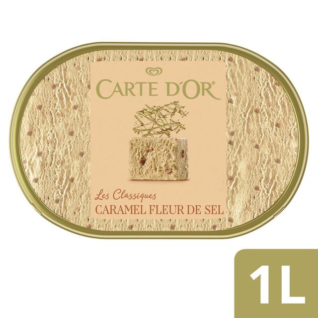 8714100385692 - Carte d'Or - Crème glacée Caramel fleur de sel de Camargue 1 litre