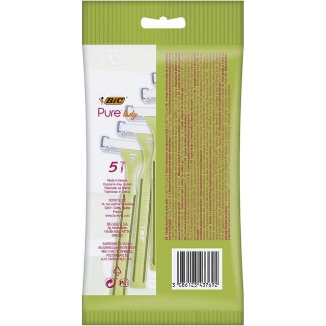 3086123437692 - Bic - Rasoir jetables femme Pur 3 Lady