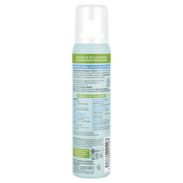3517360021493 - SO'BIO ETIC - Éco-spray déo-soin, Aloe vera bio