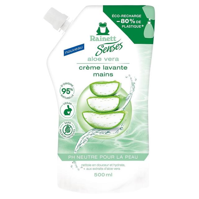4009175963093 - Rainett - Savon Liquide Recharge Mains Aloe Vera