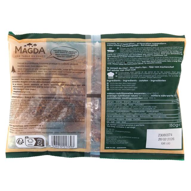 3434410013393 - Magda - Morilles entières