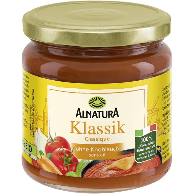 4104420213593 - Alnatura - Sauce Tomate Classique Bio en bocal