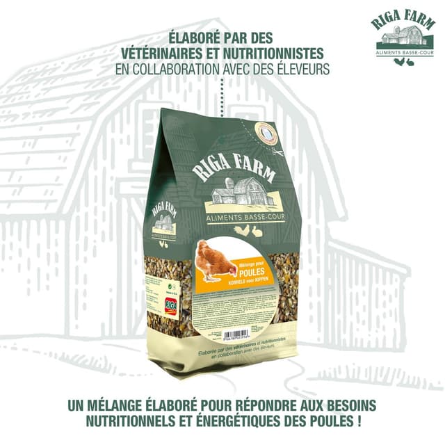 3166780023893 - Riga Farm - Aliments pour Poules