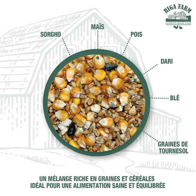 3166780023893 - Riga Farm - Aliments pour Poules