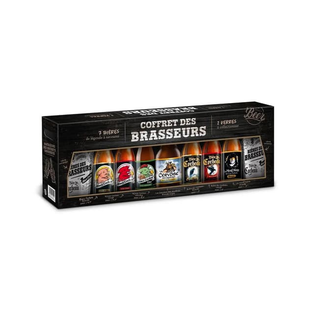 3291820014293 - Coffret Des Brasseurs - Coffret bières 8,2°