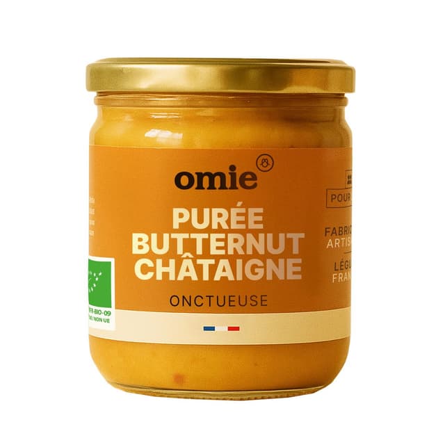 3760325484493 - Omie - Purée Butternut Chataigne Bio 