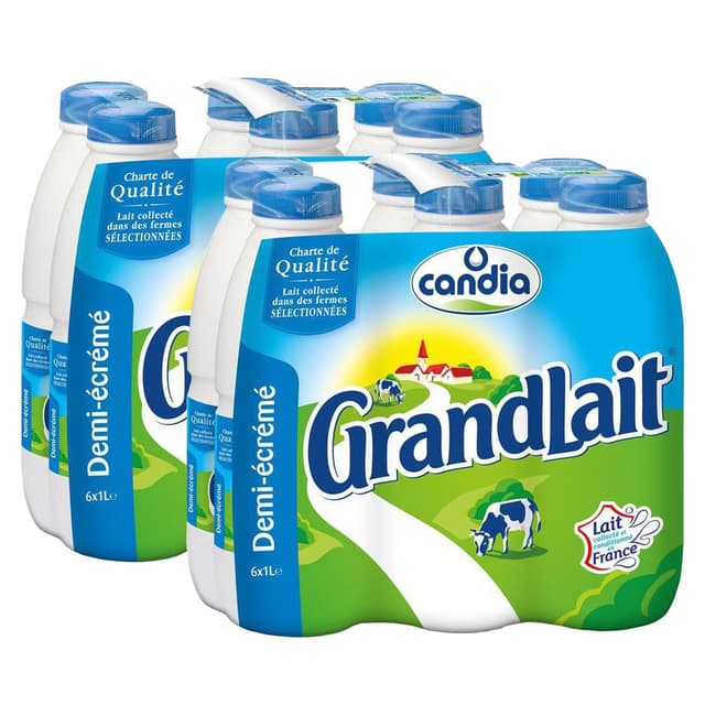 2050000334993 - Candia - Lait 1/2 écrémé