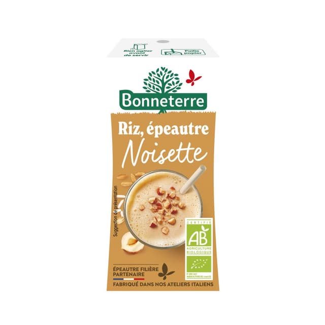 3396413705593 - Bonneterre - Boisson riz épeautre noisette bio