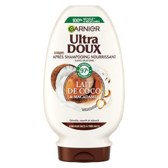 3600542525893 - Garnier - Ultra Doux - Après-Shampooing Nourrissant Lait de Coco & Macadamia