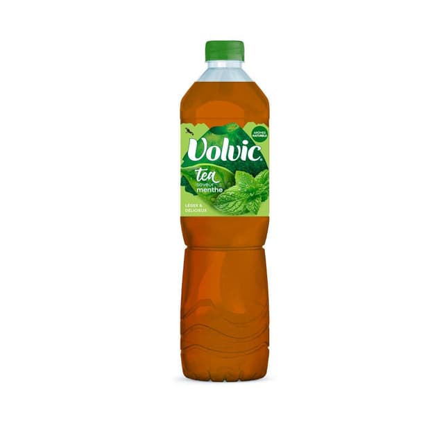 3057640615993 - Volvic - Eau aromatisée saveur thé menthe