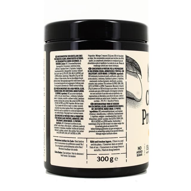 4255582815993 - Koro - Clear proteine vegan à la mangue pour boisson