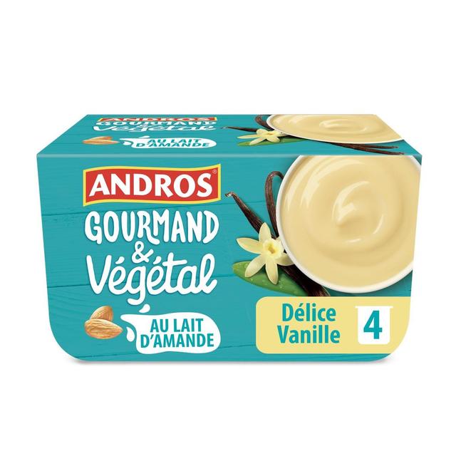 3608580086093 - Andros Gourmand et Végétal - Dessert Vanille Amande