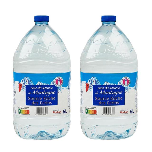 2050000407093 - Auchan - Eau de source de montagne
