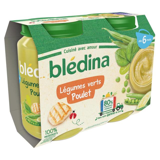 3041091677693 - Blédina - Légumes Verts et Poulet Pot Bébé Dès 6 mois