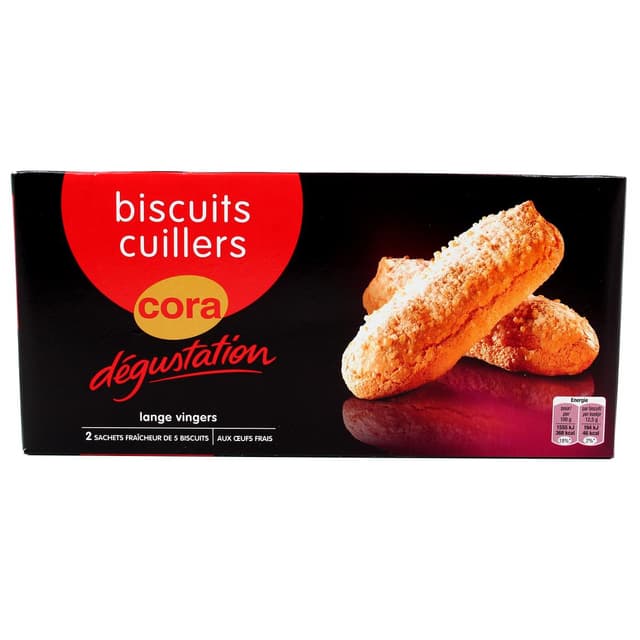 3257980577993 - Cora - Biscuits cuillers dégustation