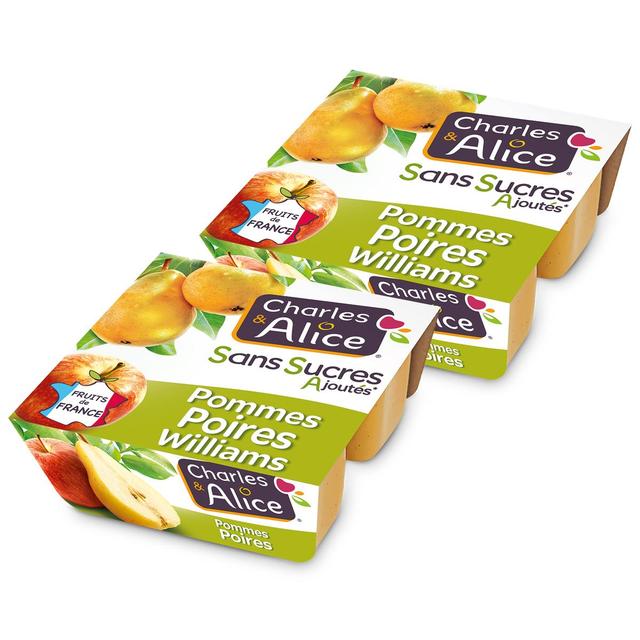 2050000308093 - Charles et Alice - Pomme poire sans sucre ajouté