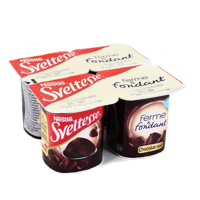 3023290008393 - Sveltesse - Yaourt chocolat noir 0,8%mg