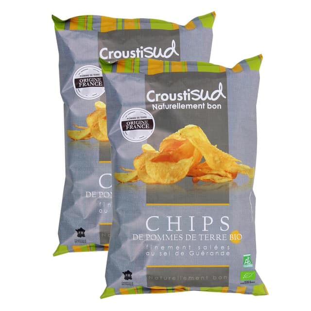 2050000418693 - Croustisud - Chips de pomme de terre Bio