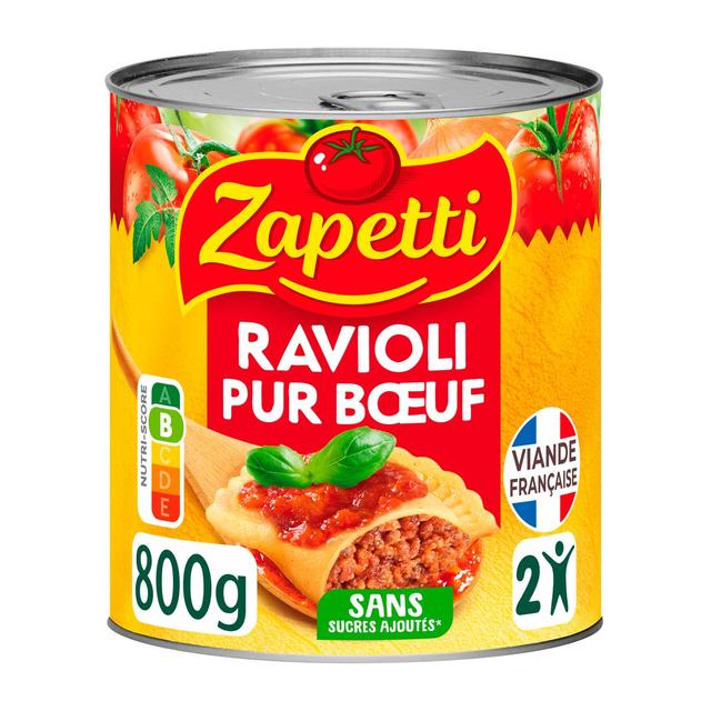 3021690029093 - Zapetti - Ravioli pur Boeuf au Blé Complet