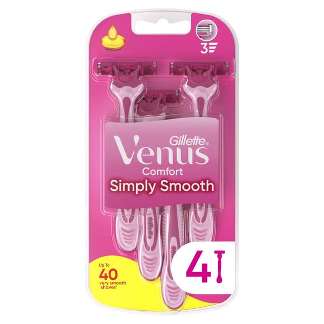 8006530129893 - Gillette Venus - Rasoirs Jetables Femme Comfort Simply Smooth