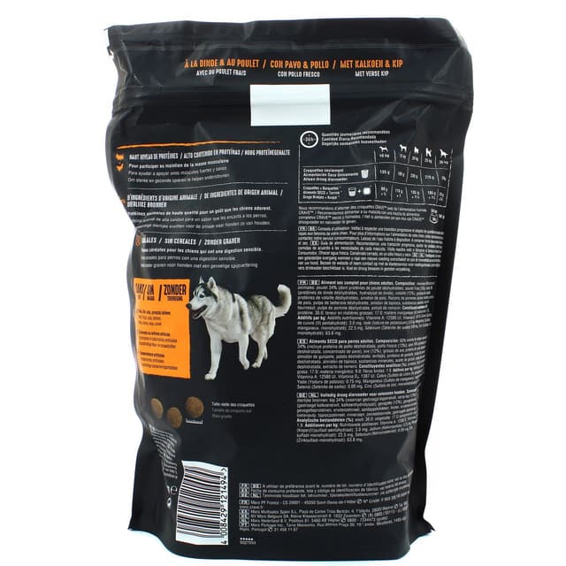 4008429121494 - Crave - Croquettes Dinde et Poulet sans Céréales pour Chien adulte