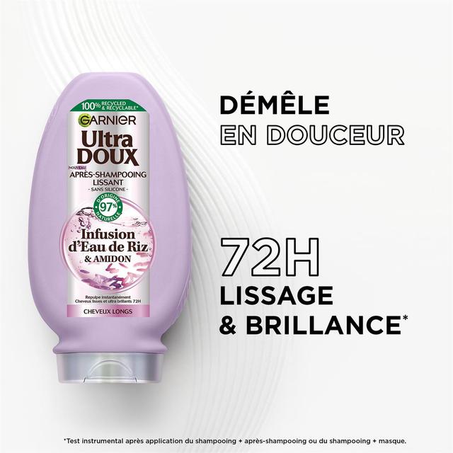 3600542572194 - Ultra Doux - Après-shampoing Lissant Démélant