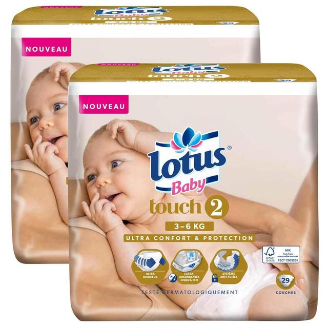 2050000352294 - Lotus Baby - Couches T2 - 3/6 kg 