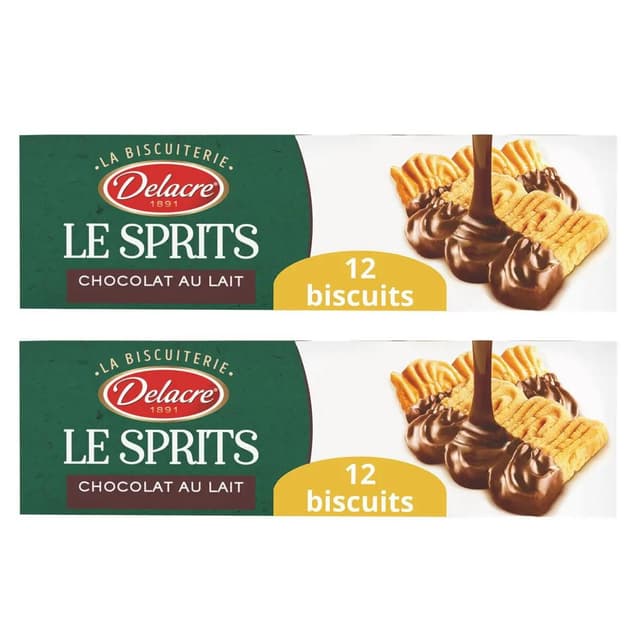2050000102394 - Delacre - Sprits chocolat au lait