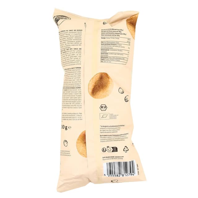 4255582812794 - Koro - Chips de lentilles tomate - romarin bio