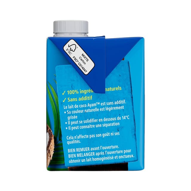 9556041132794 - Ayam - Lait de coco 100 % Naturel