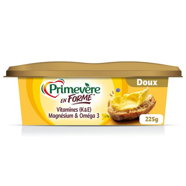 3155253033194 - Primevère - Margarine Doux en Forme Tartine et Cuisson 