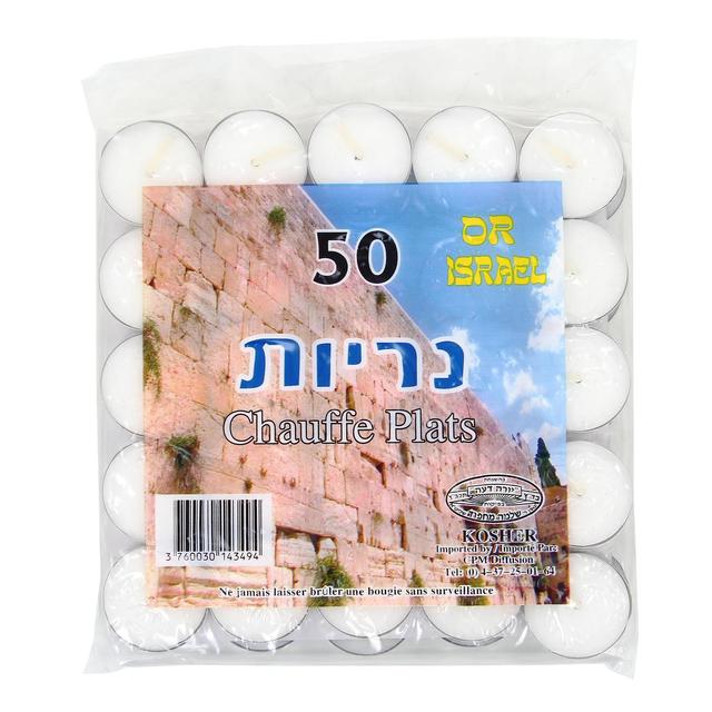 3760030143494 - Or Israel - Bougies chauffe plats