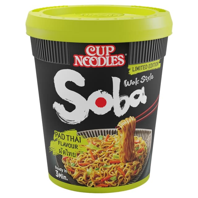 5997523313494 - Nissin - Nouilles Instantanées Soba Pad Thaï en cup