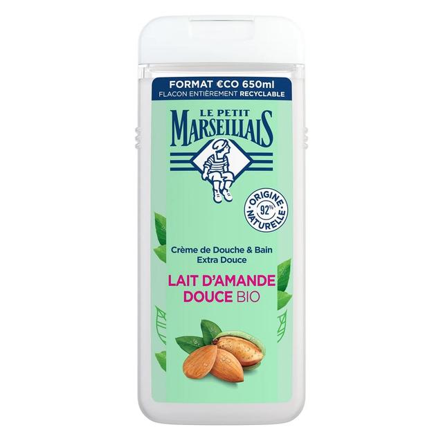 3574661653594 - Le Petit Marseillais - Gel douche Hydratant et Nourrissant Lait d'Amande Douce Bio