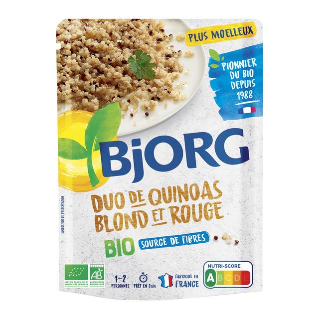 3229820793894 - Bjorg - Duo de quinoa blond et rouge Plat Cuisiné bio