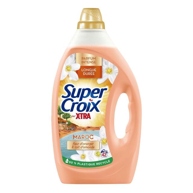 3178041364294 - Super Croix - Lessive Liquide Maroc Fleur d'Oranger et Lait d'Amande