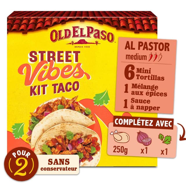 8410076475794 - Old el Paso - Kit Street Vibes - Taco Pastor medium