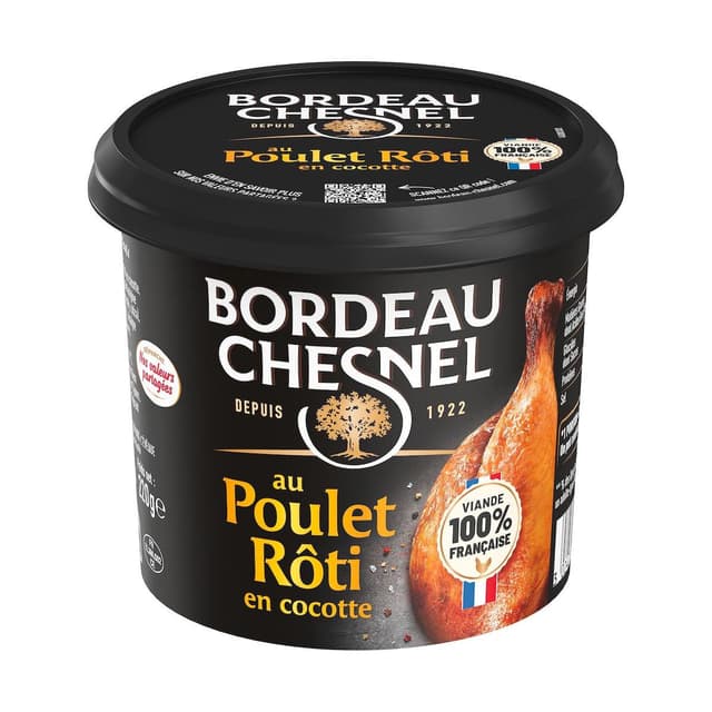 3024720026994 - Bordeau Chesnel - Spécialité charcutière au poulet rôti en cocotte