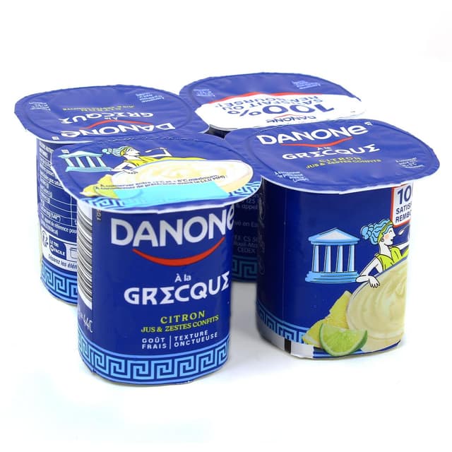 3033492058294 - Danone - Yaourt à la grecque citron